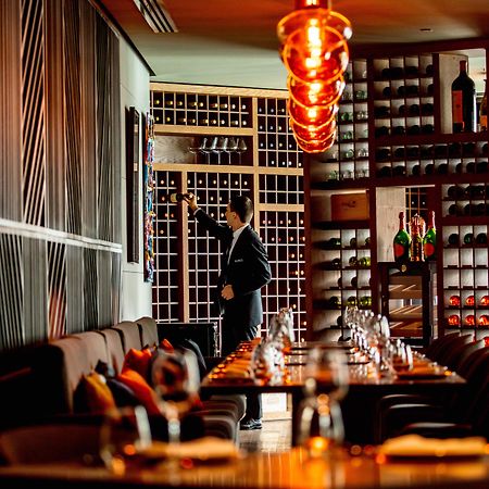 Intercontinental Dubai Marina By Ihg Hotel Exterior photo Wine cellar at the restaurant