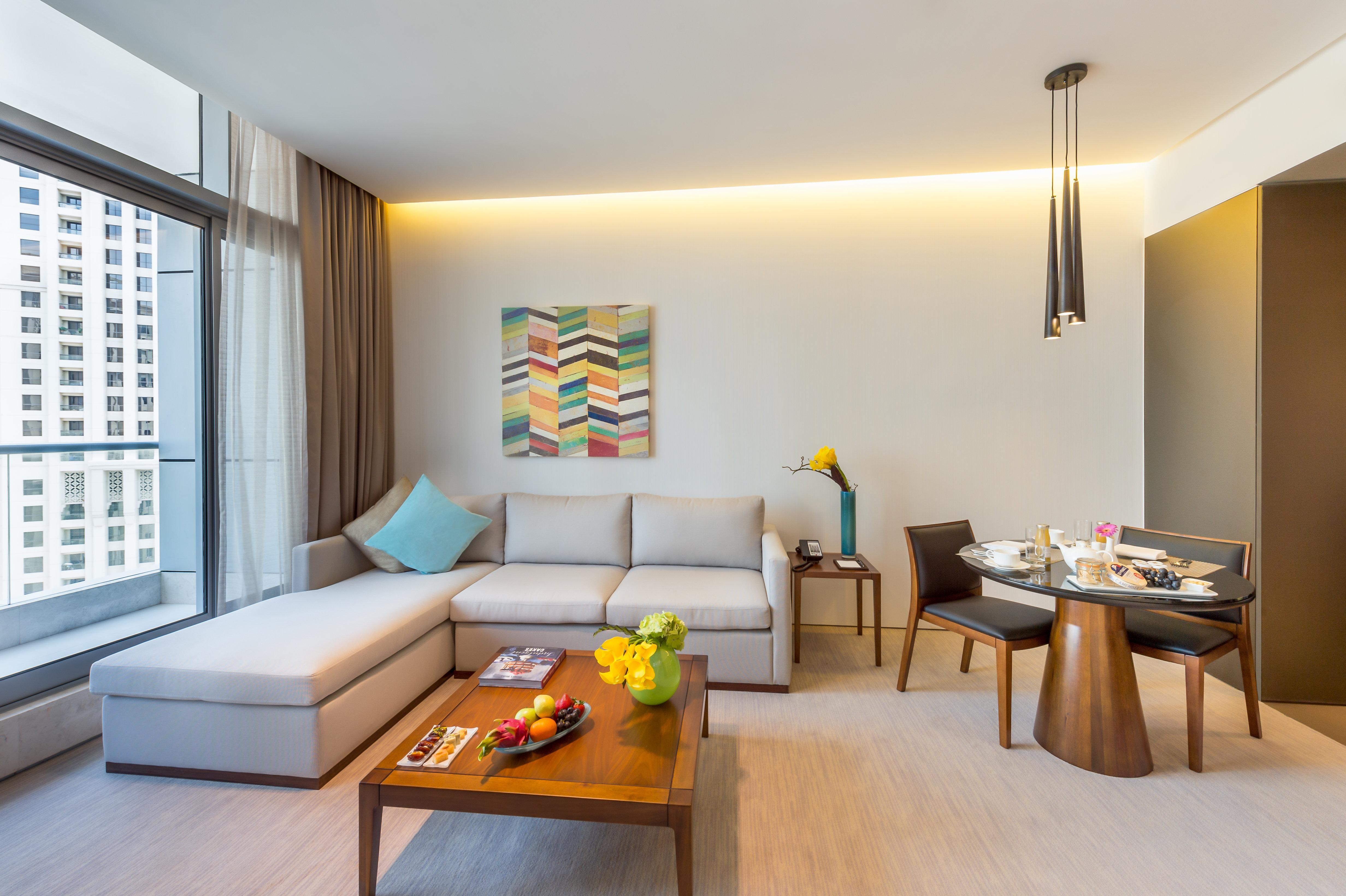 Intercontinental Dubai Marina By Ihg Hotel Exterior photo A living room at the hotel