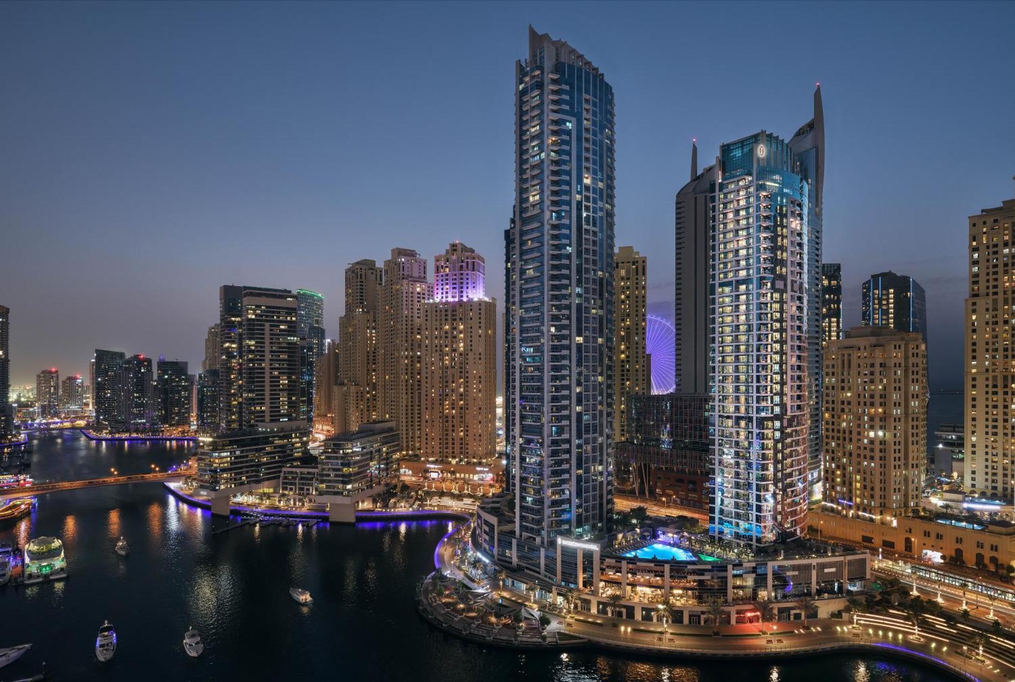 Intercontinental Dubai Marina By Ihg Hotel Exterior photo Dubai Marina
